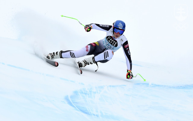 Slovenská lyžiarka Petra Vlhová skončila na štvrtom mieste v piatkovom zjazde Svetového pohára. 